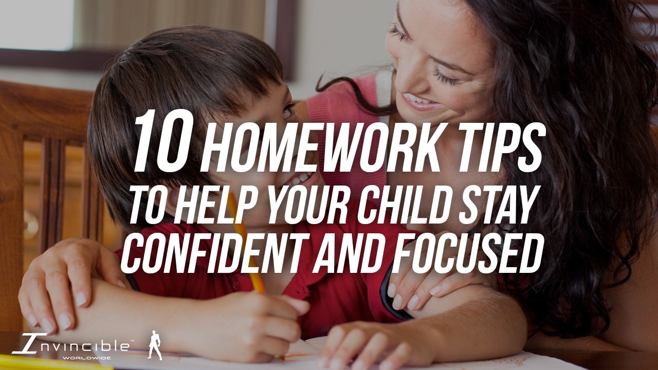 10 Homework Tips To Help Your Child Stay Confident And Focused